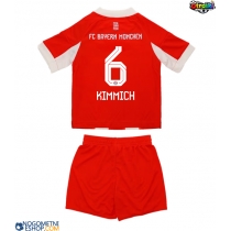 Otroški Nogometni dresi Bayern Munich Joshua Kimmich #6 Domači 2025-26 Kratek Rokav (+ Kratke hlače)